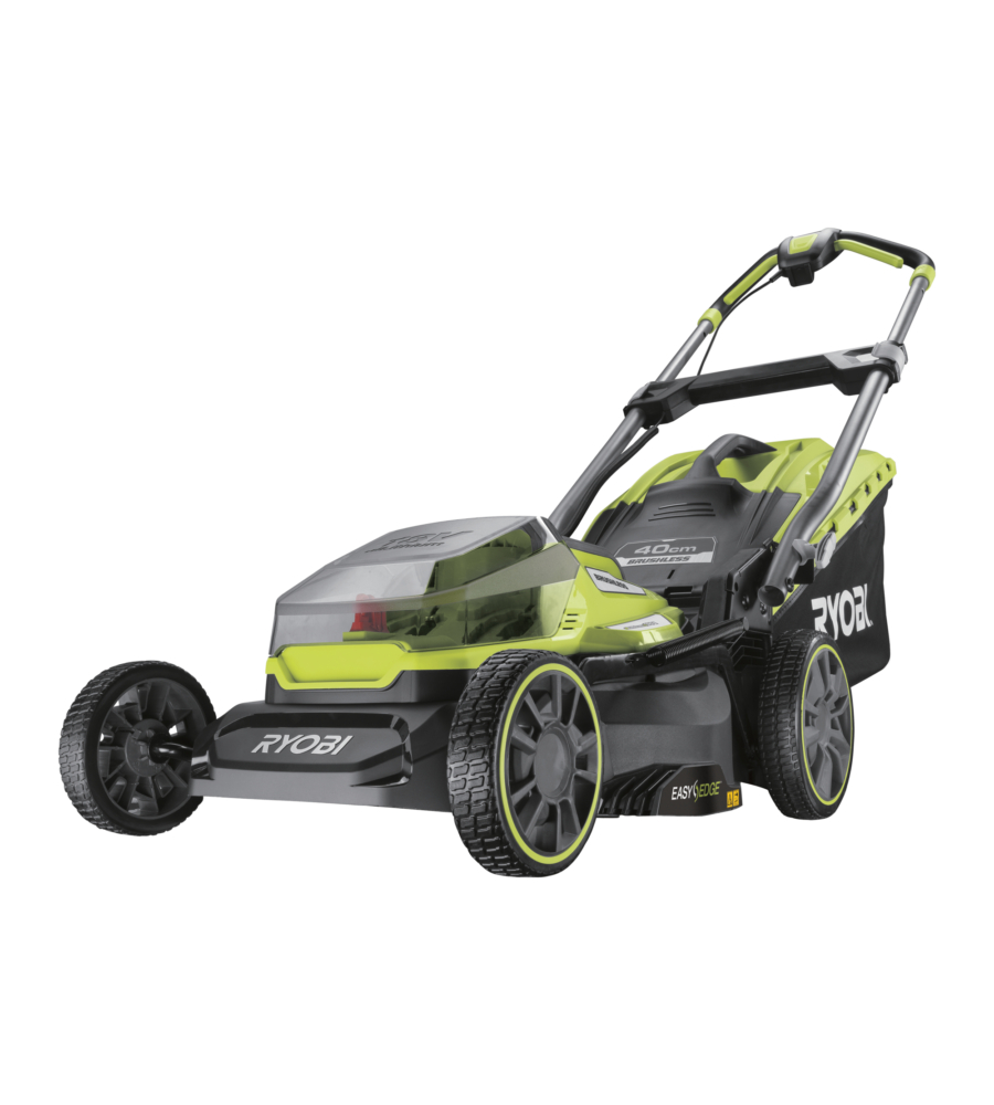 Tagliaerba a batteria ryobi "ry18lmx40a-0" taglio 40 cm 18v, solo corpo macchina
